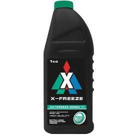 Антифриз зеленый G11 1кг. `X-Freeze`: фото