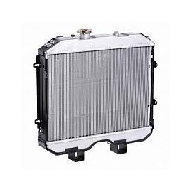 Радиатор охлаждения УАЗ 31608 (2-х рядный) инжектор алюмин. `MetalPart`: фото