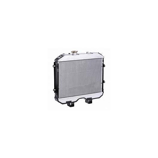 Радиатор охлаждения УАЗ 31608 (2-х рядный) инжектор алюмин. `MetalPart`: фото