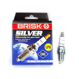 Свечи зажигания дв. 405-409 `BRISK`  /газ топливо/ключ 16: фото