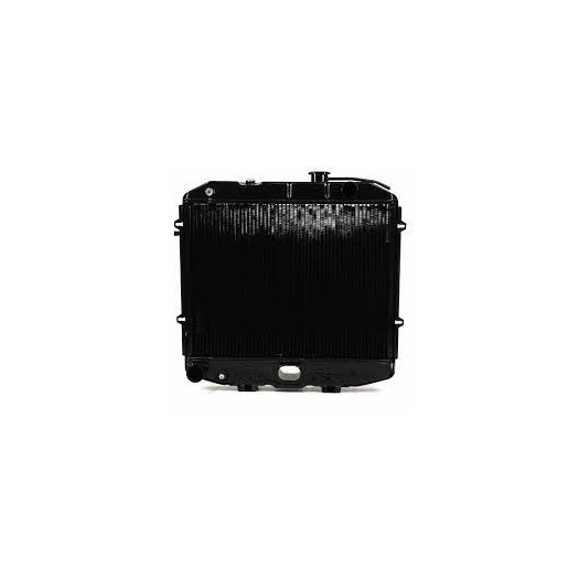 Радиатор охлаждения УАЗ 31608 (3-х рядный) инжектор (мед.) `ШААЗ`: фото