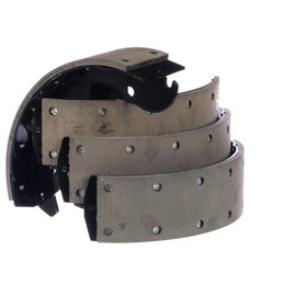 Колодка тормозная Г-3302/2705/2217 задняя/4 шт `ЮККА` (клеп): фото